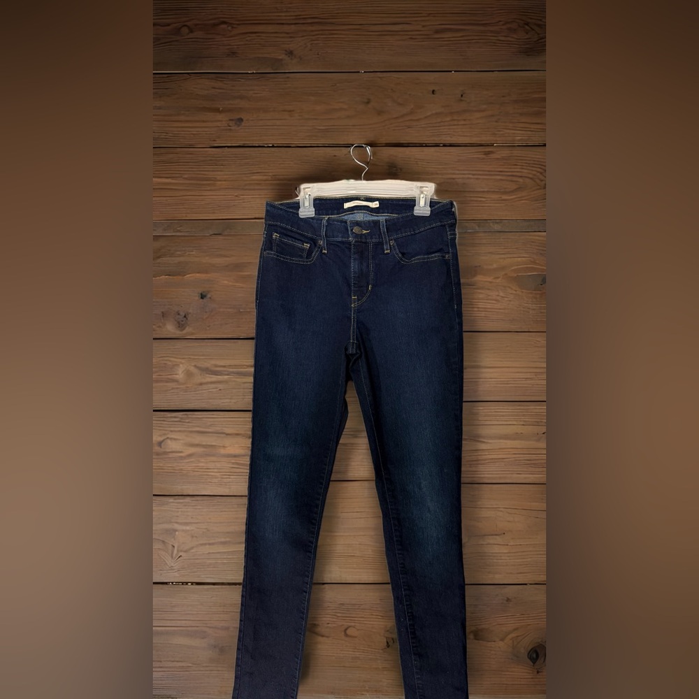 Levi's Women's Deep Indigo Skinny Jeans